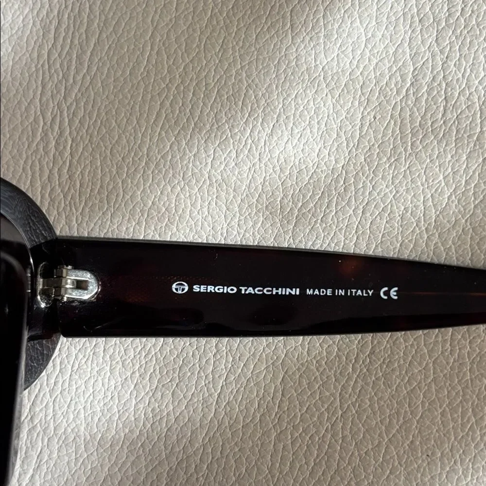 Sergio Tacchini Vintage Mini Black Sunglasses